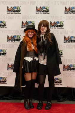 9 Kasım 2024 'te Novi, Michigan' da Suburban Collection Showplace 'de Motor City Comic Con