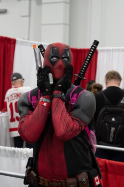 9 Kasım 2024 'te Novi, Michigan' da Suburban Collection Showplace 'de Motor City Comic Con