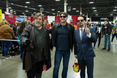 9 Kasım 2024 'te Novi, Michigan' da Suburban Collection Showplace 'de Motor City Comic Con