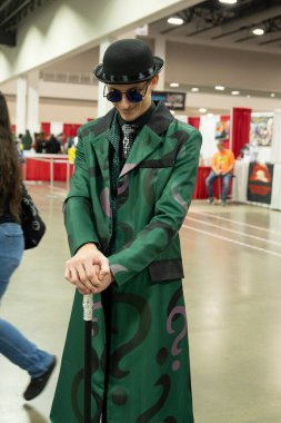 9 Kasım 2024 'te Novi, Michigan' da Suburban Collection Showplace 'de Motor City Comic Con