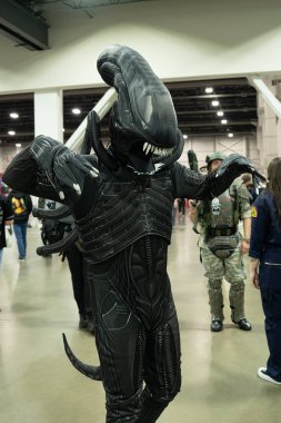 9 Kasım 2024 'te Novi, Michigan' da Suburban Collection Showplace 'de Motor City Comic Con