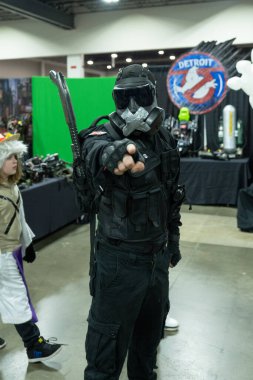 9 Kasım 2024 'te Novi, Michigan' da Suburban Collection Showplace 'de Motor City Comic Con