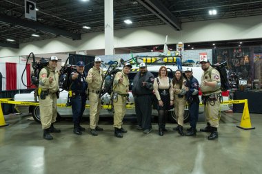 9 Kasım 2024 'te Novi, Michigan' da Suburban Collection Showplace 'de Motor City Comic Con