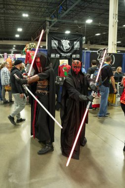 9 Kasım 2024 'te Novi, Michigan' da Suburban Collection Showplace 'de Motor City Comic Con