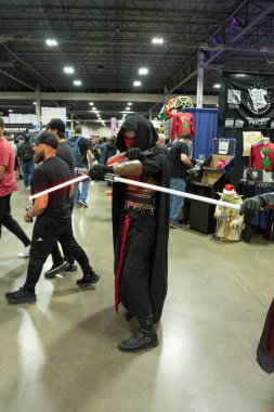 9 Kasım 2024 'te Novi, Michigan' da Suburban Collection Showplace 'de Motor City Comic Con