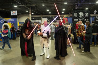 9 Kasım 2024 'te Novi, Michigan' da Suburban Collection Showplace 'de Motor City Comic Con