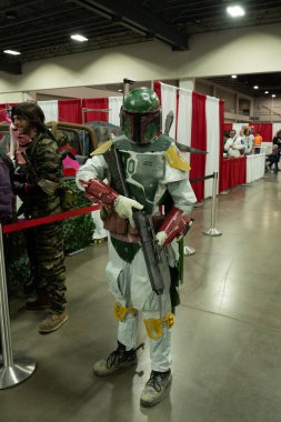 9 Kasım 2024 'te Novi, Michigan' da Suburban Collection Showplace 'de Motor City Comic Con