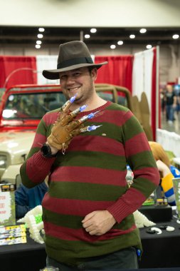 9 Kasım 2024 'te Novi, Michigan' da Suburban Collection Showplace 'de Motor City Comic Con