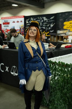 9 Kasım 2024 'te Novi, Michigan' da Suburban Collection Showplace 'de Motor City Comic Con