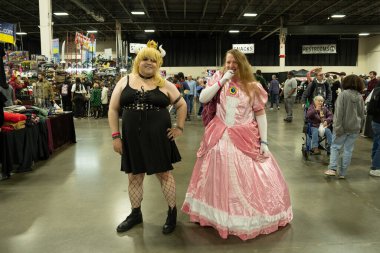 9 Kasım 2024 'te Novi, Michigan' da Suburban Collection Showplace 'de Motor City Comic Con