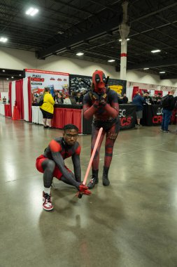 9 Kasım 2024 'te Novi, Michigan' da Suburban Collection Showplace 'de Motor City Comic Con