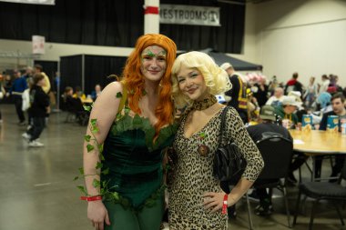 9 Kasım 2024 'te Novi, Michigan' da Suburban Collection Showplace 'de Motor City Comic Con