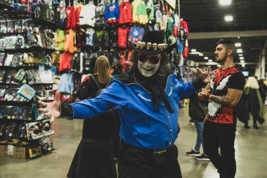 9 Kasım 2024 'te Novi, Michigan' da Suburban Collection Showplace 'de Motor City Comic Con