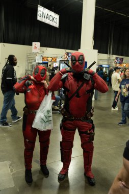 9 Kasım 2024 'te Novi, Michigan' da Suburban Collection Showplace 'de Motor City Comic Con