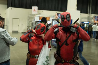 9 Kasım 2024 'te Novi, Michigan' da Suburban Collection Showplace 'de Motor City Comic Con