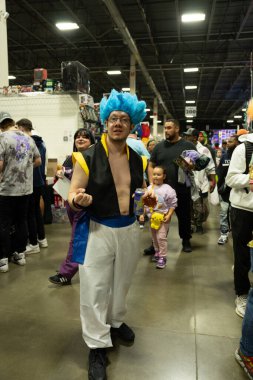 9 Kasım 2024 'te Novi, Michigan' da Suburban Collection Showplace 'de Motor City Comic Con