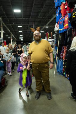 9 Kasım 2024 'te Novi, Michigan' da Suburban Collection Showplace 'de Motor City Comic Con