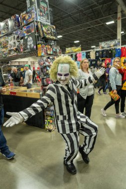 9 Kasım 2024 'te Novi, Michigan' da Suburban Collection Showplace 'de Motor City Comic Con