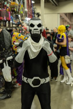 9 Kasım 2024 'te Novi, Michigan' da Suburban Collection Showplace 'de Motor City Comic Con