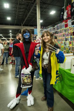 9 Kasım 2024 'te Novi, Michigan' da Suburban Collection Showplace 'de Motor City Comic Con