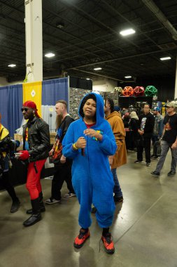 9 Kasım 2024 'te Novi, Michigan' da Suburban Collection Showplace 'de Motor City Comic Con