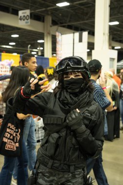 9 Kasım 2024 'te Novi, Michigan' da Suburban Collection Showplace 'de Motor City Comic Con