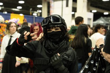 9 Kasım 2024 'te Novi, Michigan' da Suburban Collection Showplace 'de Motor City Comic Con