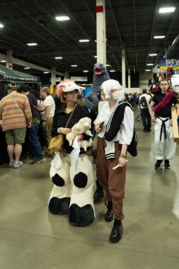 9 Kasım 2024 'te Novi, Michigan' da Suburban Collection Showplace 'de Motor City Comic Con