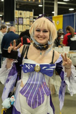 9 Kasım 2024 'te Novi, Michigan' da Suburban Collection Showplace 'de Motor City Comic Con