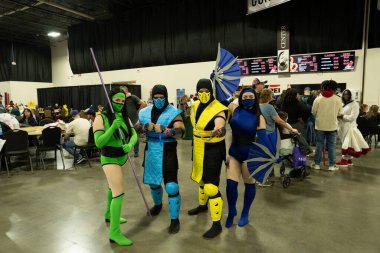 9 Kasım 2024 'te Novi, Michigan' da Suburban Collection Showplace 'de Motor City Comic Con