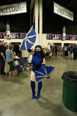 9 Kasım 2024 'te Novi, Michigan' da Suburban Collection Showplace 'de Motor City Comic Con