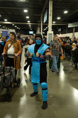 9 Kasım 2024 'te Novi, Michigan' da Suburban Collection Showplace 'de Motor City Comic Con