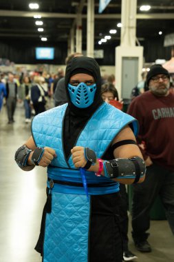 9 Kasım 2024 'te Novi, Michigan' da Suburban Collection Showplace 'de Motor City Comic Con