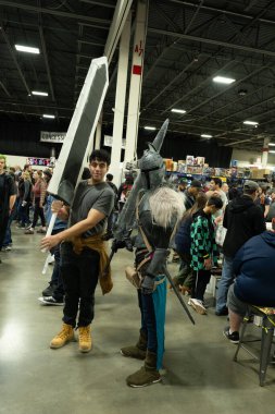 9 Kasım 2024 'te Novi, Michigan' da Suburban Collection Showplace 'de Motor City Comic Con