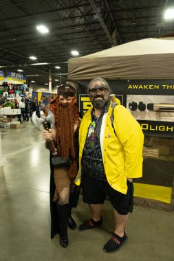 9 Kasım 2024 'te Novi, Michigan' da Suburban Collection Showplace 'de Motor City Comic Con