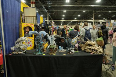 9 Kasım 2024 'te Novi, Michigan' da Suburban Collection Showplace 'de Motor City Comic Con
