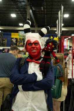 9 Kasım 2024 'te Novi, Michigan' da Suburban Collection Showplace 'de Motor City Comic Con