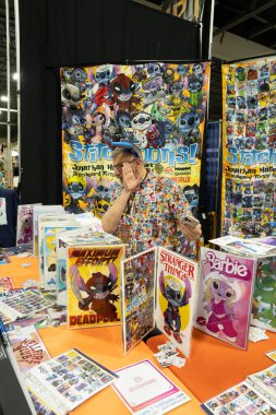 9 Kasım 2024 'te Novi, Michigan' da Suburban Collection Showplace 'de Motor City Comic Con