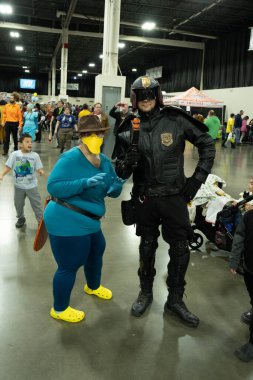 9 Kasım 2024 'te Novi, Michigan' da Suburban Collection Showplace 'de Motor City Comic Con