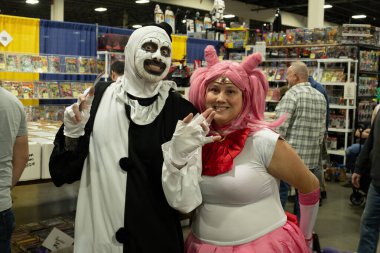 9 Kasım 2024 'te Novi, Michigan' da Suburban Collection Showplace 'de Motor City Comic Con