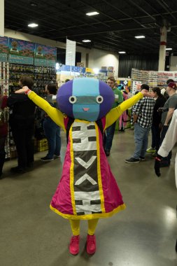 9 Kasım 2024 'te Novi, Michigan' da Suburban Collection Showplace 'de Motor City Comic Con