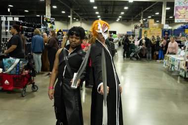 9 Kasım 2024 'te Novi, Michigan' da Suburban Collection Showplace 'de Motor City Comic Con