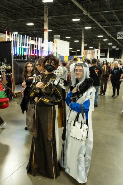 9 Kasım 2024 'te Novi, Michigan' da Suburban Collection Showplace 'de Motor City Comic Con