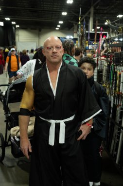 9 Kasım 2024 'te Novi, Michigan' da Suburban Collection Showplace 'de Motor City Comic Con