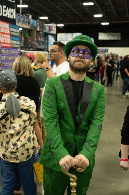 9 Kasım 2024 'te Novi, Michigan' da Suburban Collection Showplace 'de Motor City Comic Con