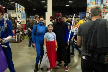 9 Kasım 2024 'te Novi, Michigan' da Suburban Collection Showplace 'de Motor City Comic Con