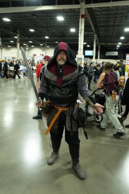 9 Kasım 2024 'te Novi, Michigan' da Suburban Collection Showplace 'de Motor City Comic Con