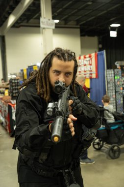 9 Kasım 2024 'te Novi, Michigan' da Suburban Collection Showplace 'de Motor City Comic Con