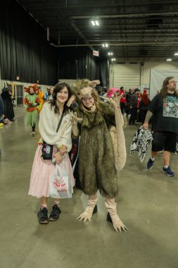 9 Kasım 2024 'te Novi, Michigan' da Suburban Collection Showplace 'de Motor City Comic Con