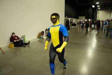 9 Kasım 2024 'te Novi, Michigan' da Suburban Collection Showplace 'de Motor City Comic Con